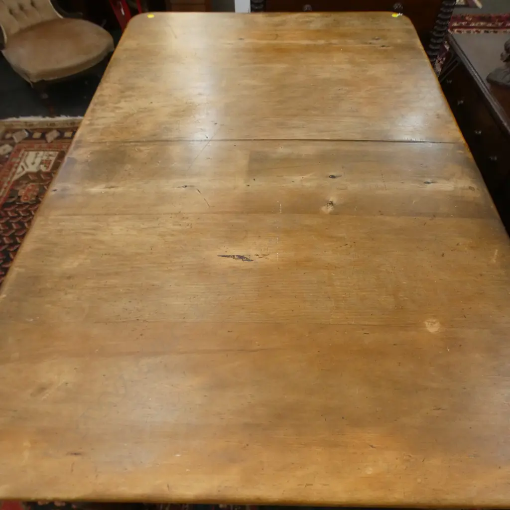 ANTIQUE DINING TABLE (CRANK DOES NOT WORK) 1080x1730mm Image 1++