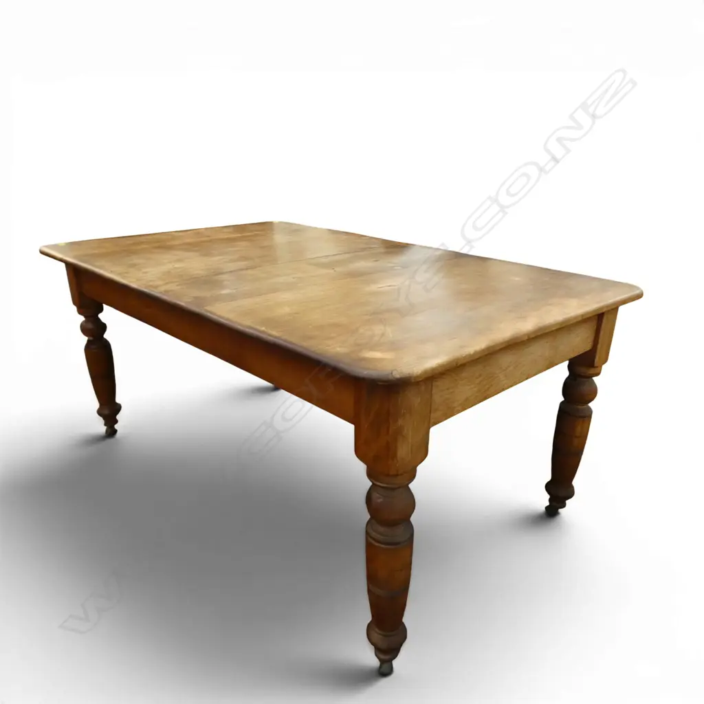ANTIQUE DINING TABLE (CRANK DOES NOT WORK) 1080x1730mm Image 1++