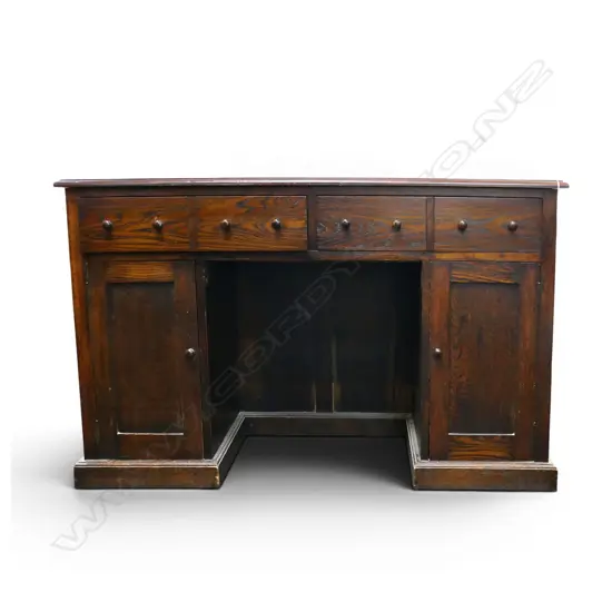 OAK DESK 1320x420x785mm