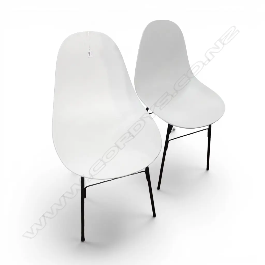 2 TA CHAIRS BY SIMONE VIOLA Image 1++