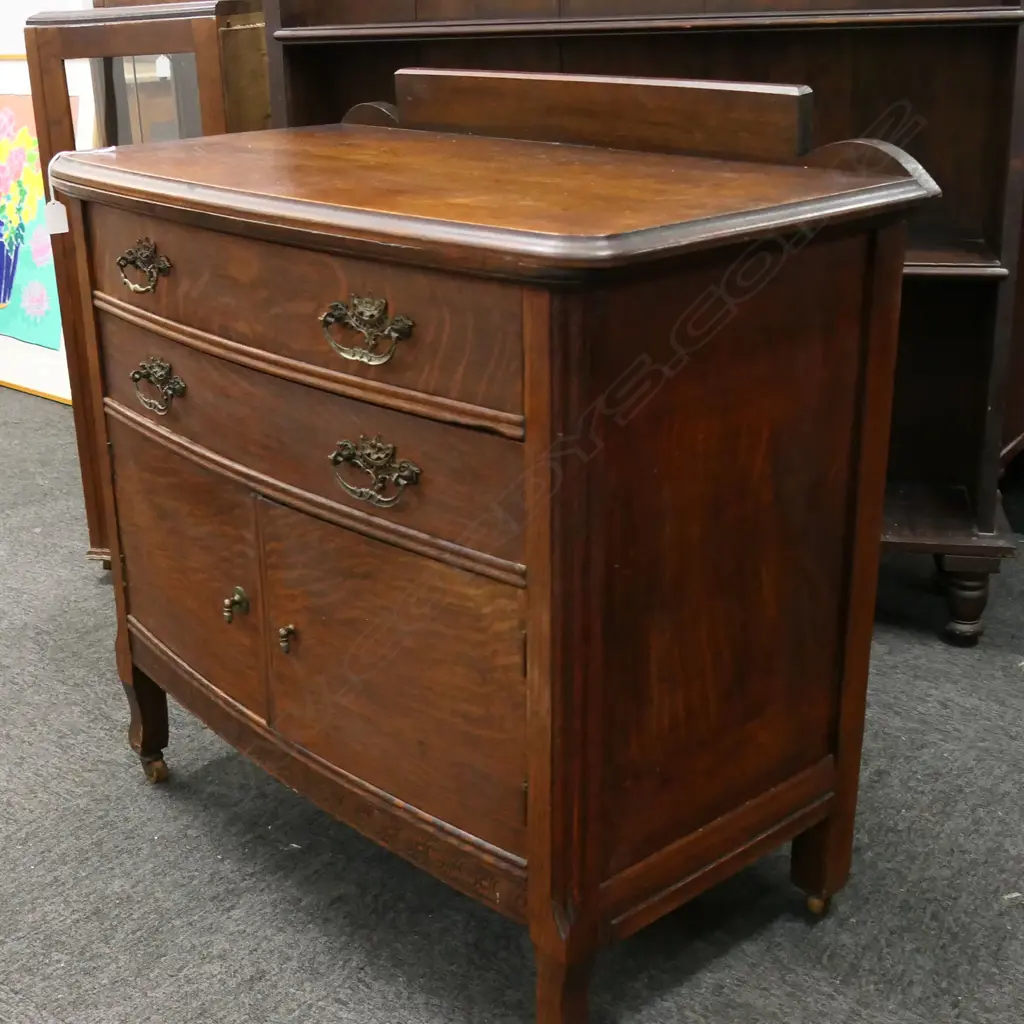 OAK CABINET W.840mm Image 1++