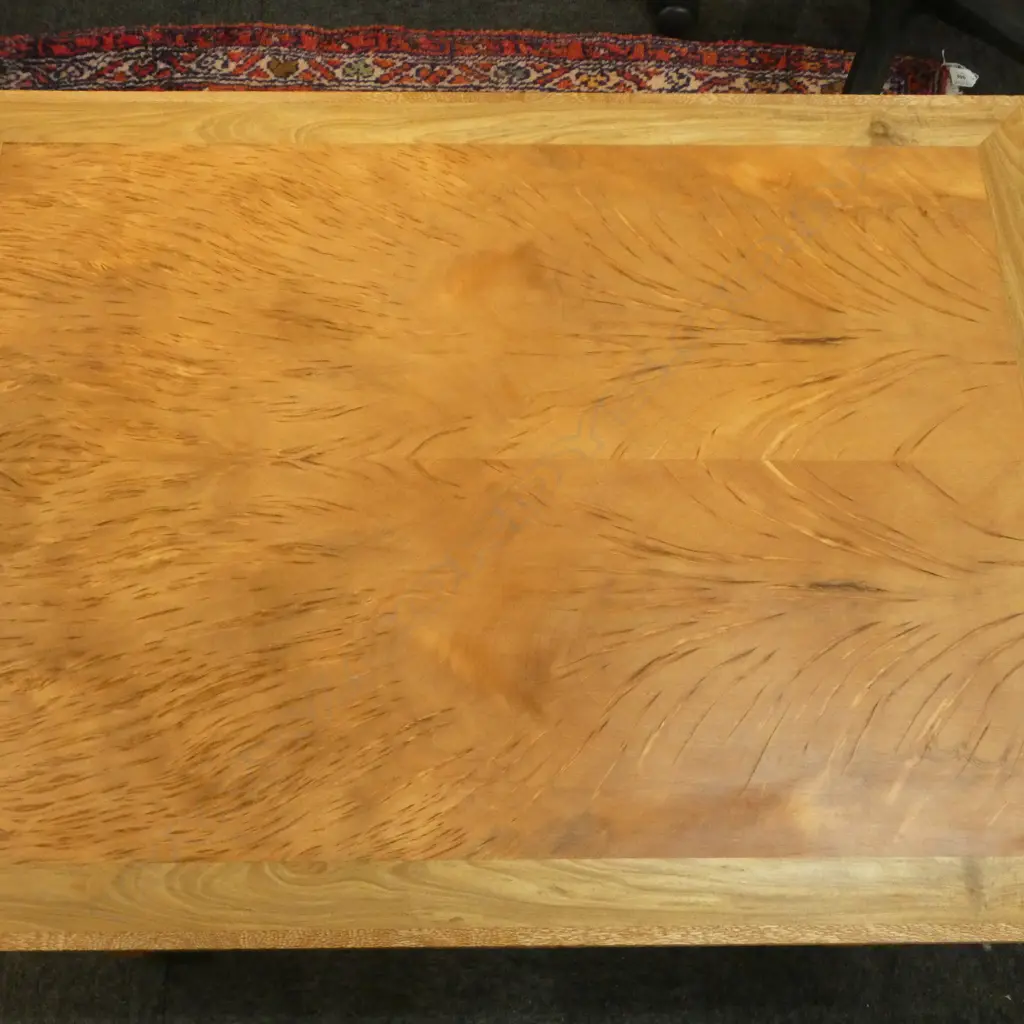 MIXED NZ NATIVE TIMBERS COFFEE TABLE BY NOLAN PAKER EX ESTATE 860x645x410mm Image 1++