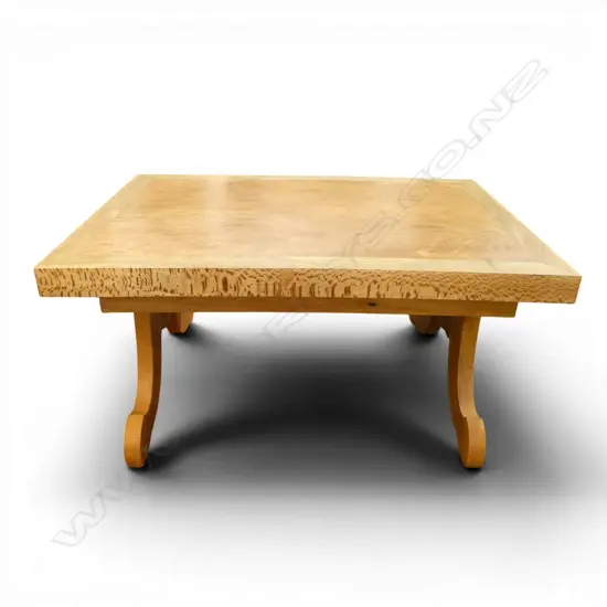 MIXED NZ NATIVE TIMBERS COFFEE TABLE BY NOLAN PAKER EX ESTATE 860x645x410mm