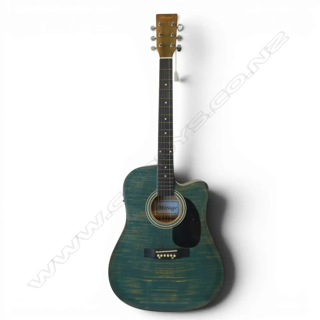 VINTAGE JAPANESE MIRAGE SEMI-ACOUSTIC GUITAR Image 1++