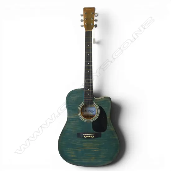 VINTAGE JAPANESE MIRAGE SEMI-ACOUSTIC GUITAR