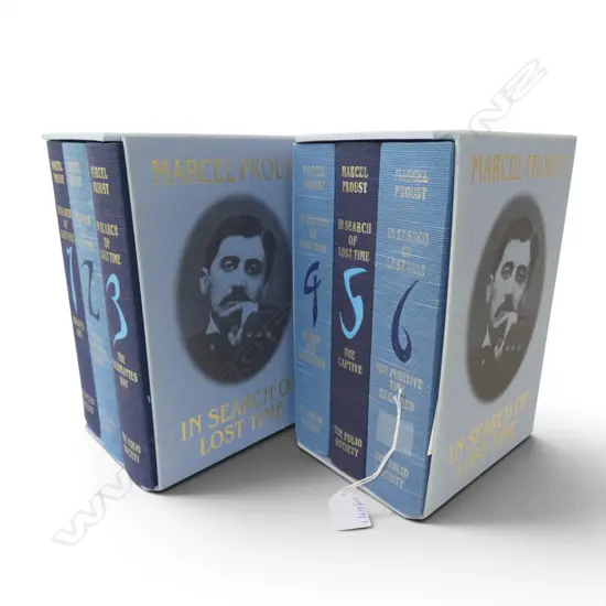 6 VOLS. MARCEL PROUST 'IN SEARCH OF LOST TIME' FOLIO SOCIETY