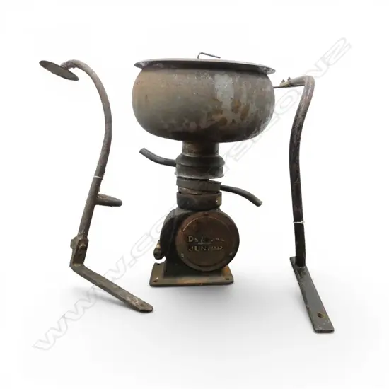 PR CAST IRON CARRIAGE STEPS + CREAM SEPARATOR MACHINE 