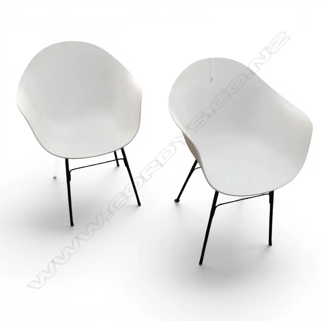 2 TA CHAIRS BY SIMONE VIOLA Image 1++