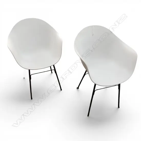 2 TA CHAIRS BY SIMONE VIOLA