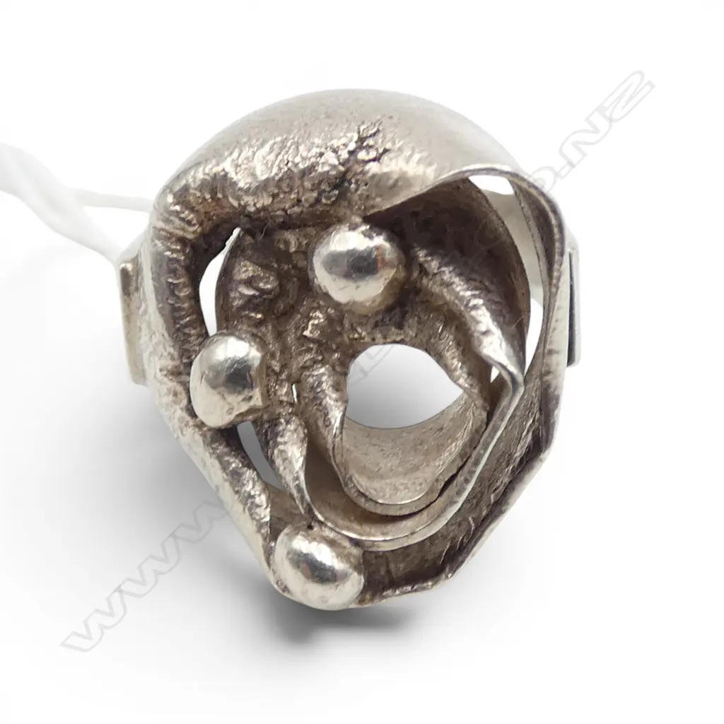 S/SILVER HANDMADE RING 8.6GMS Image 1++