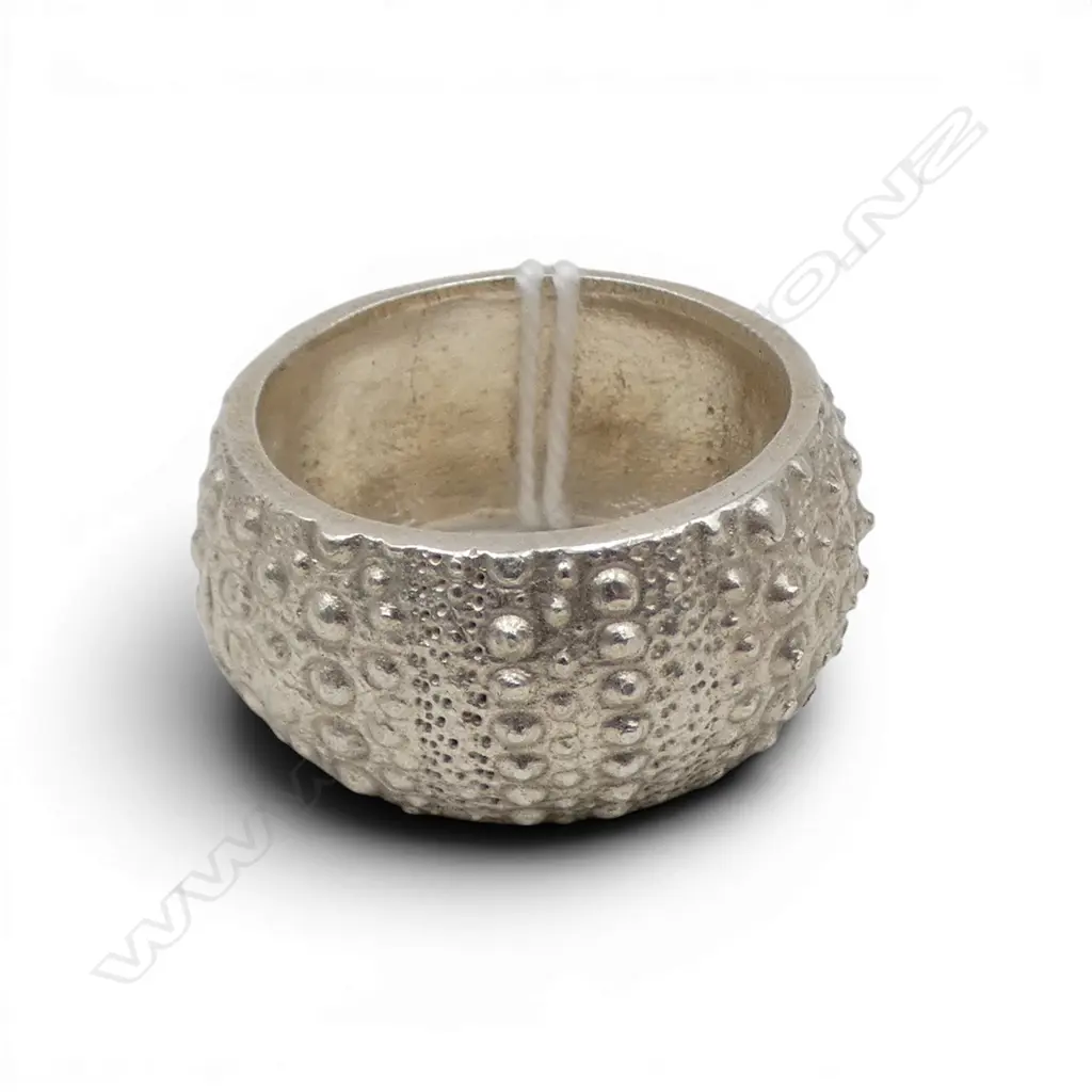 STG SILVER KINA RING BY CRAIG WINTON NZ 11gms Image 1++