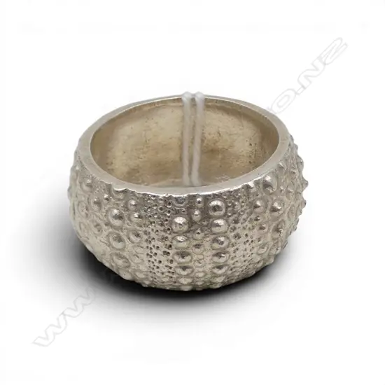 STG SILVER KINA RING BY CRAIG WINTON NZ 11gms