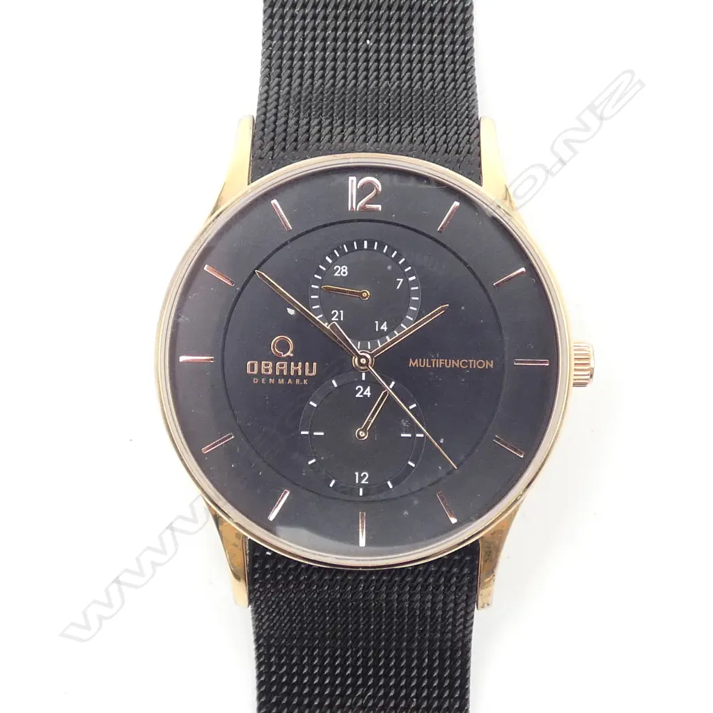 OBAKU DENMARK WRIST WATCH Image 1++
