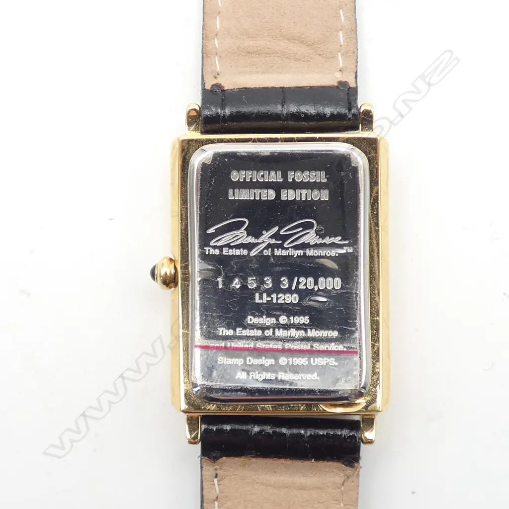 FOSSIL LTD. ED. MARILYN MONROE WRIST WATCH Image 1++