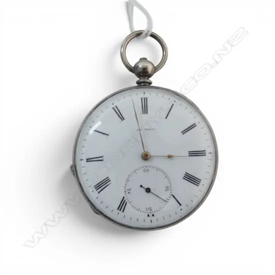 820 SILVER POCKET WATCH (TESTED)
