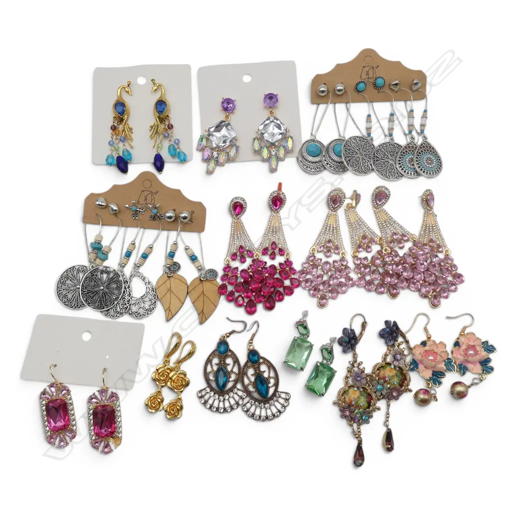 ASST. COSTUME EARRINGS Image 1++