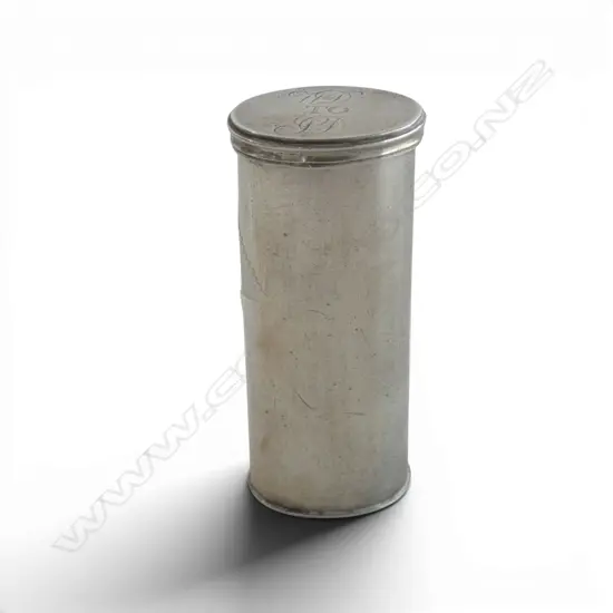 GEORIGAN STG SILVER NUTMEG GRATER, LONDON 1791 L.70mm, 