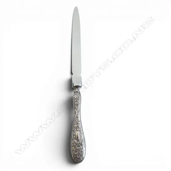 S/SILVER HANDLED LETTER OPENER LONDON 1929  MAKER COLE BROS 22.7GMS TOTAL WIEGHT