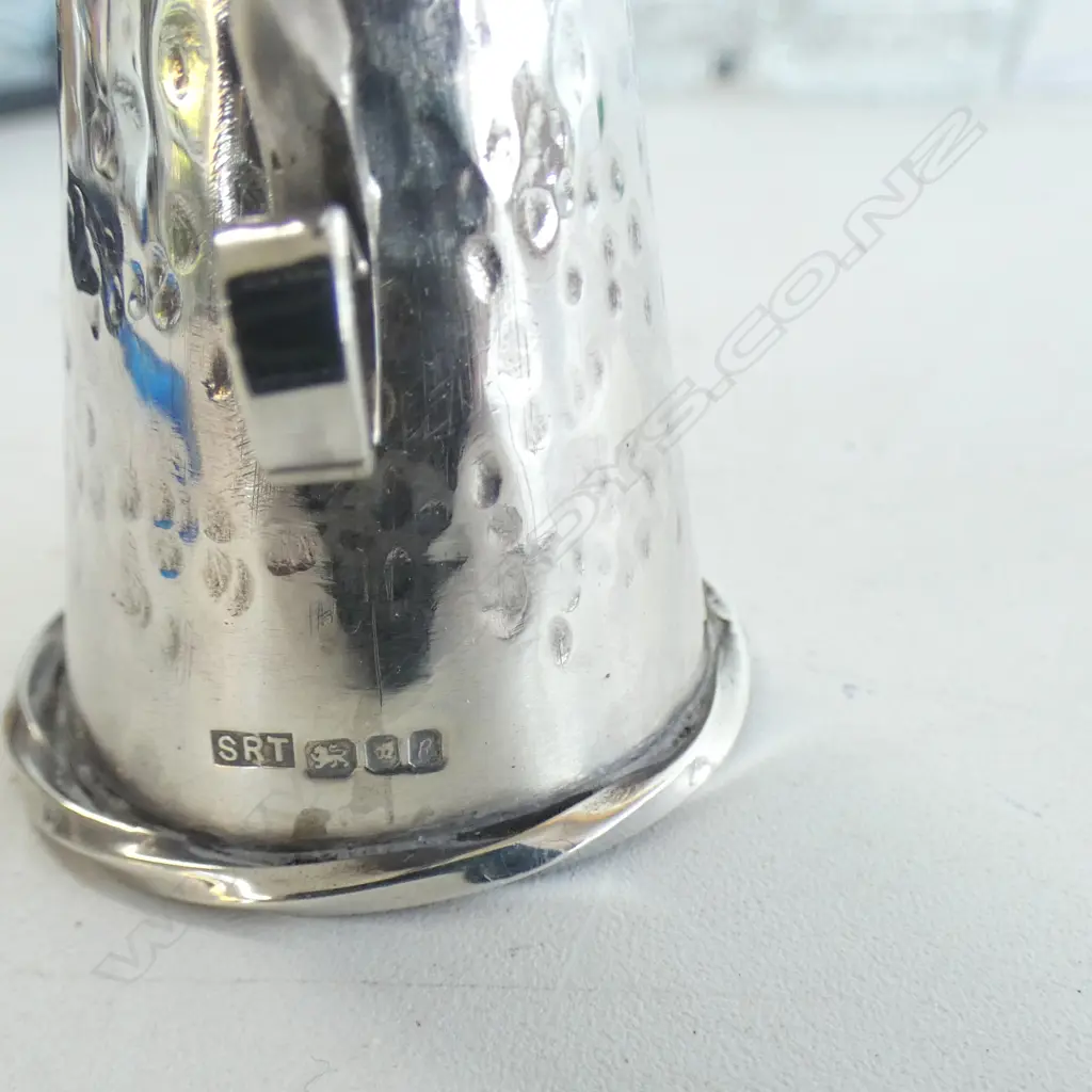 S/SILVER HORSE HEAD CANDLE SNUFFER LONDON 1972 MAKER SYD TURNER 38.2GMS Image 1++