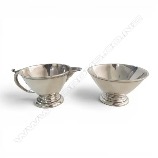 STG SILVER JUG & BOWL, SHEFFIELD 1939 176gms