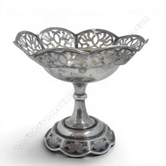 Birmingham 1905 STG SILVER TAZZA 217gms