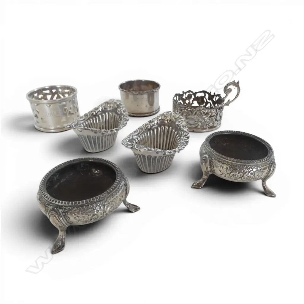 7 PCES STG SILVER, 133gms Image 1++