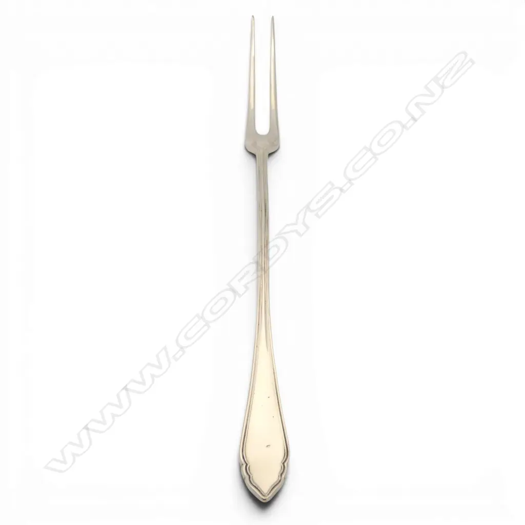 AUSTRIAN 800 SILVER SERVING FORK ALEXANDER STURM MAKER 45.5GMS Image 1++