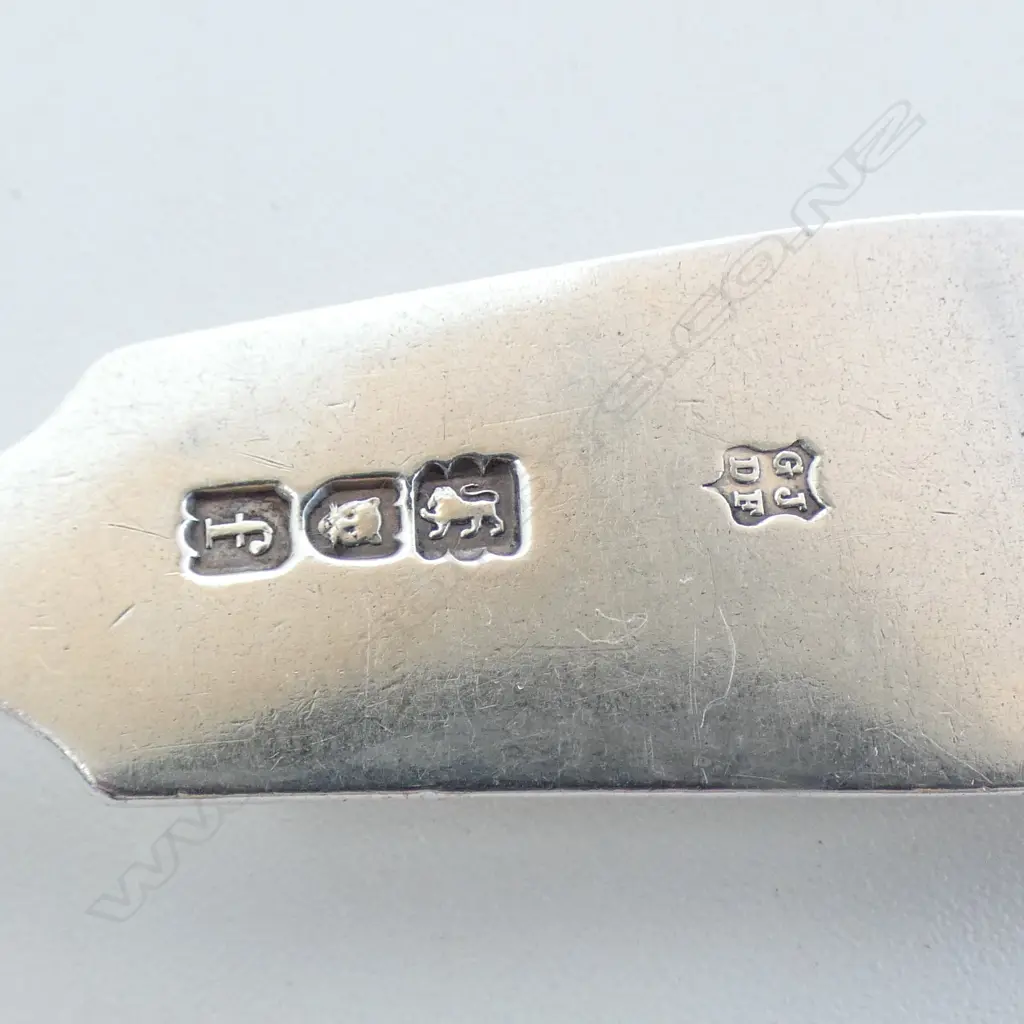 4 ASST. STG SILVER FORKS, 2 LONDON 1808, 1901 + VICTORIAN, 191gms Image 1++