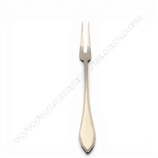 AUSTRIAN 800 SILVER LARGE SERVING FORK  ALEXANDER STURM MAKER 86.2GMS