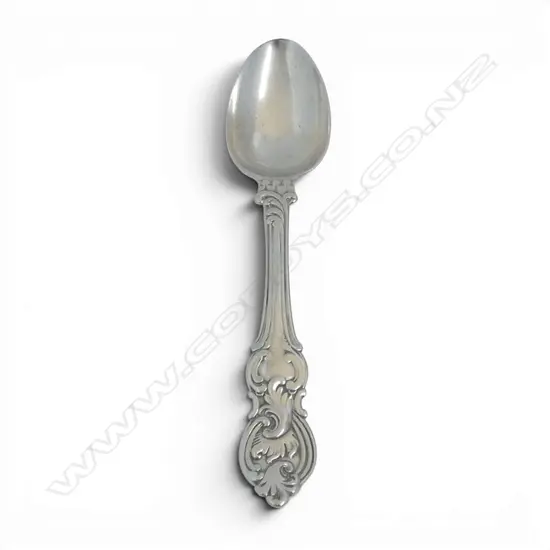 VICTORIAN S/SILVER SPOON ORNATE DESIGN SHEFFIELD 1848 A HATFIELD MAKER 38.4GMS