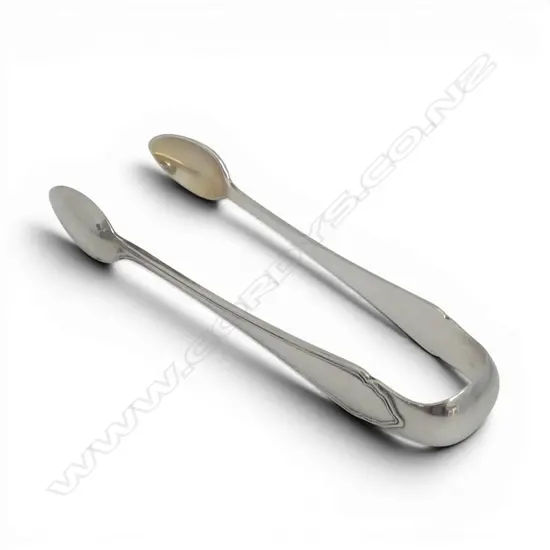 AUSTRIAN 800 SILVER TONGS  ALEXANDER STURM MAKER 52.8GMS