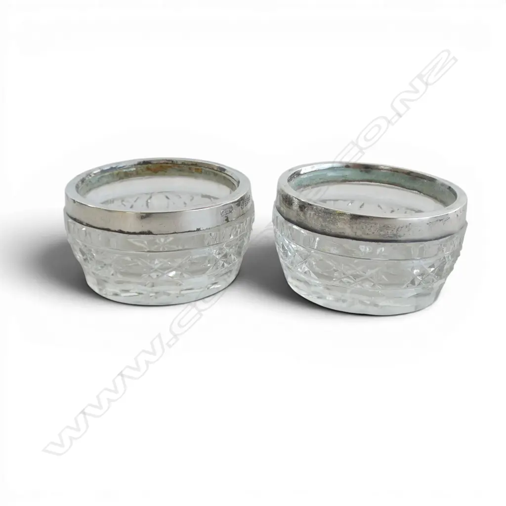 PR S/SILVER LINED CRYSTAL SALTS BIRMINGHAM 1904 Image 1++