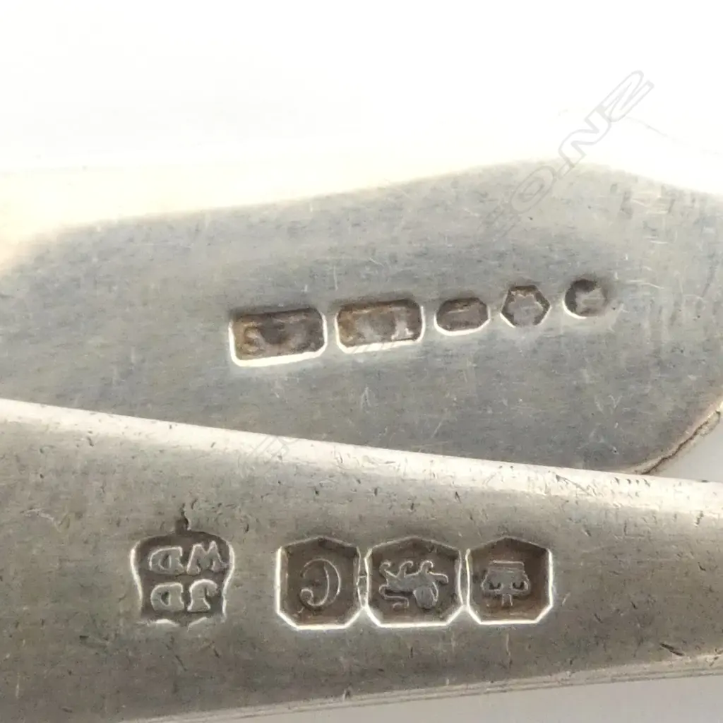 ASST STG SILVER + SILVER PLATE SMALL PCES: KOALA rattle + silver bracelet & spoons etc Image 1++
