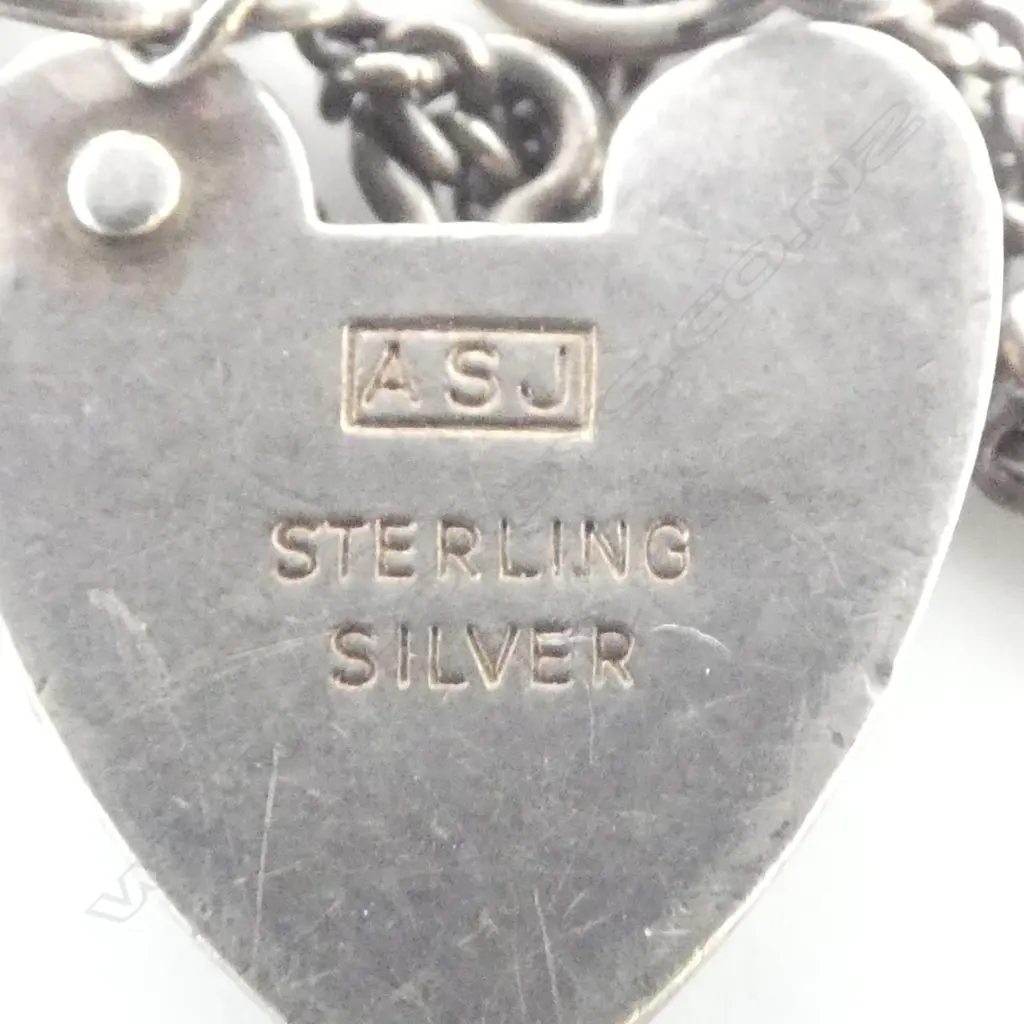 ASST STG SILVER + SILVER PLATE SMALL PCES: KOALA rattle + silver bracelet & spoons etc Image 1++