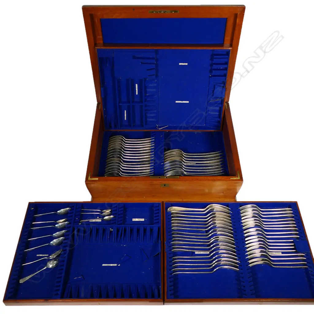 LG CHRISTOPHER JOHNSON & CO SHEFFIELD PARTIAL CUTLERY CANTEEN, W.475mm Image 1++