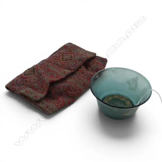 CHINESE GLASS BOWL in bag Dia.80mm