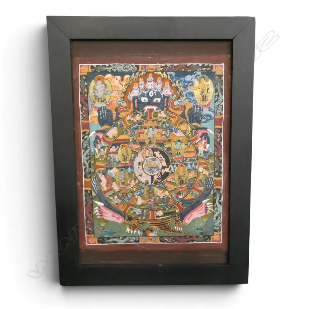 TIBETAN THANGKA 360x280mm Image 1++