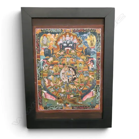 TIBETAN THANGKA 360x280mm