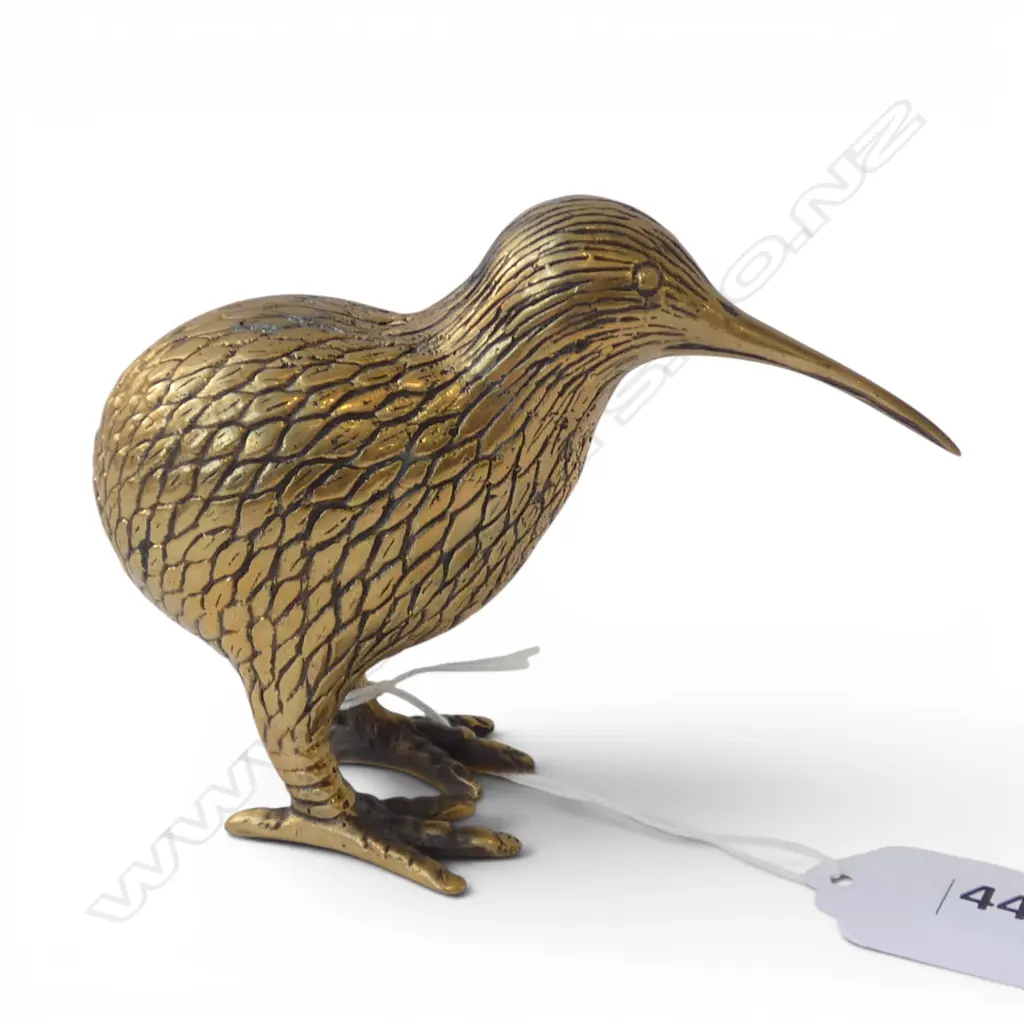 BRASS KIWI BIRD FIGURINE 80mm h Image 1++