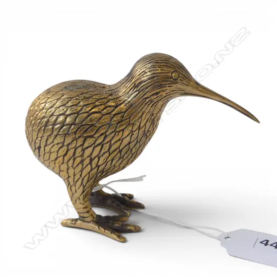 BRASS KIWI BIRD FIGURINE 80mm h
