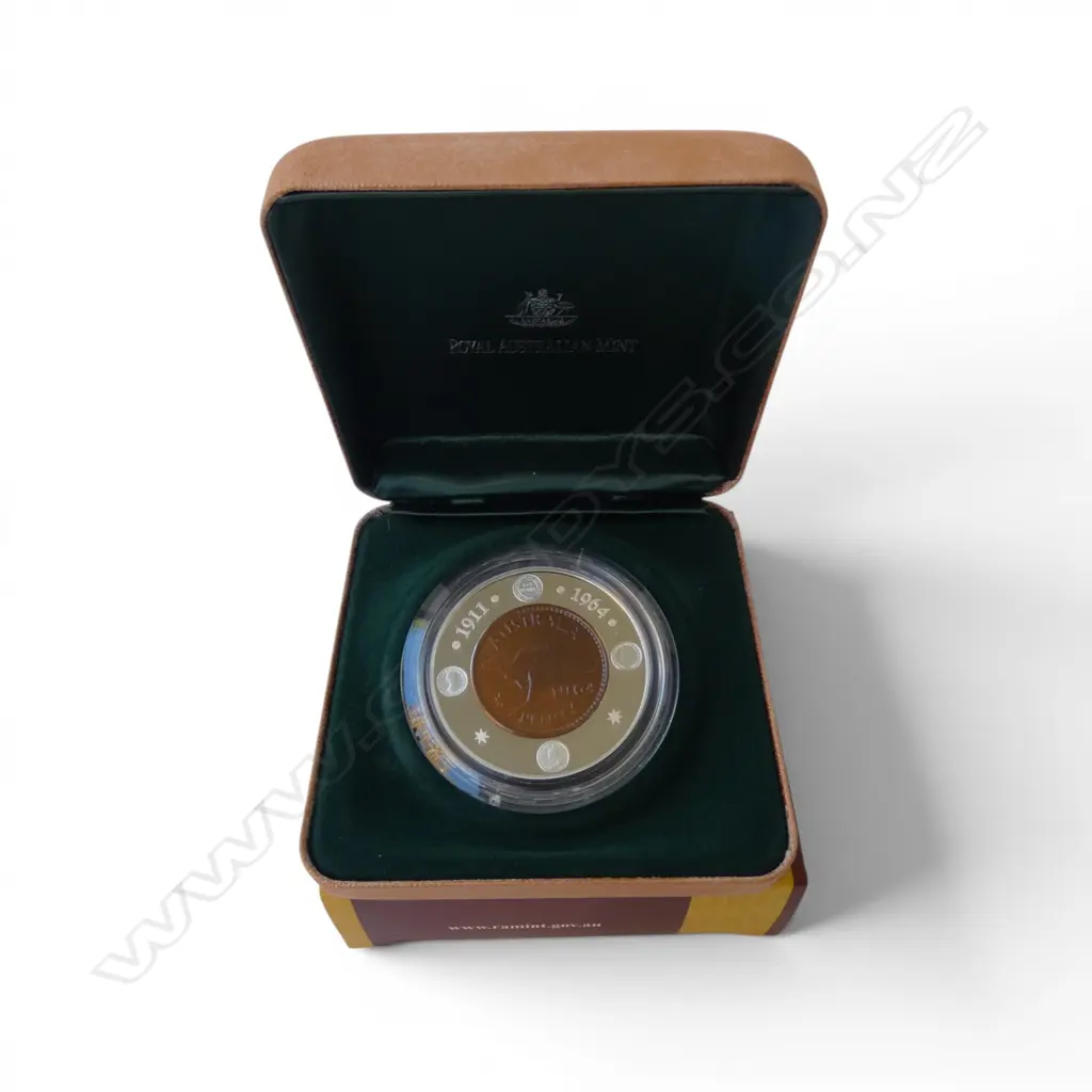 1964 PENNY 2004 $1 PROOF COIN SET BOXED Image 1++