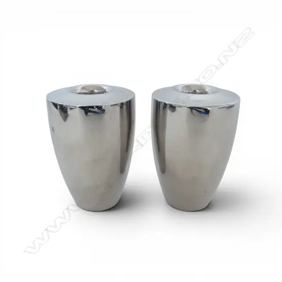PR WMF MODERN CANDLE HOLDERS H90MM
