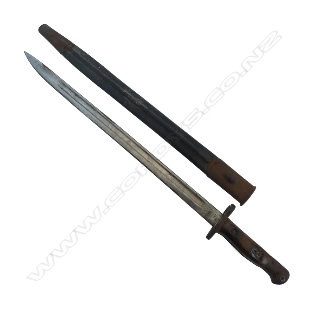 1907 BRITISH ARMY ISSUE BAYONET IN SCABARD L570MM Image 1++