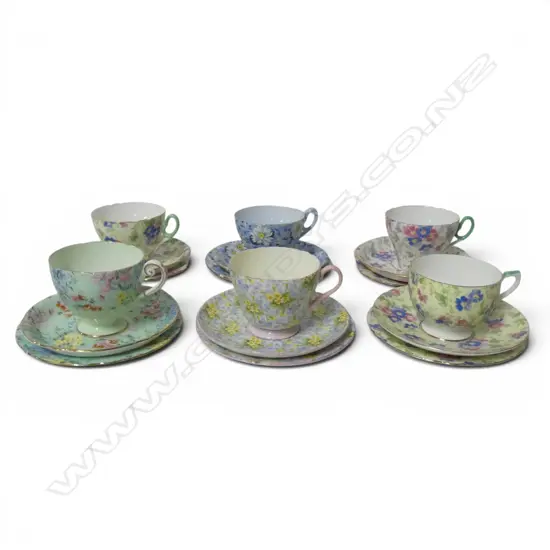 6 SHELLEY CHINA CSPS MIXED AOF PATS