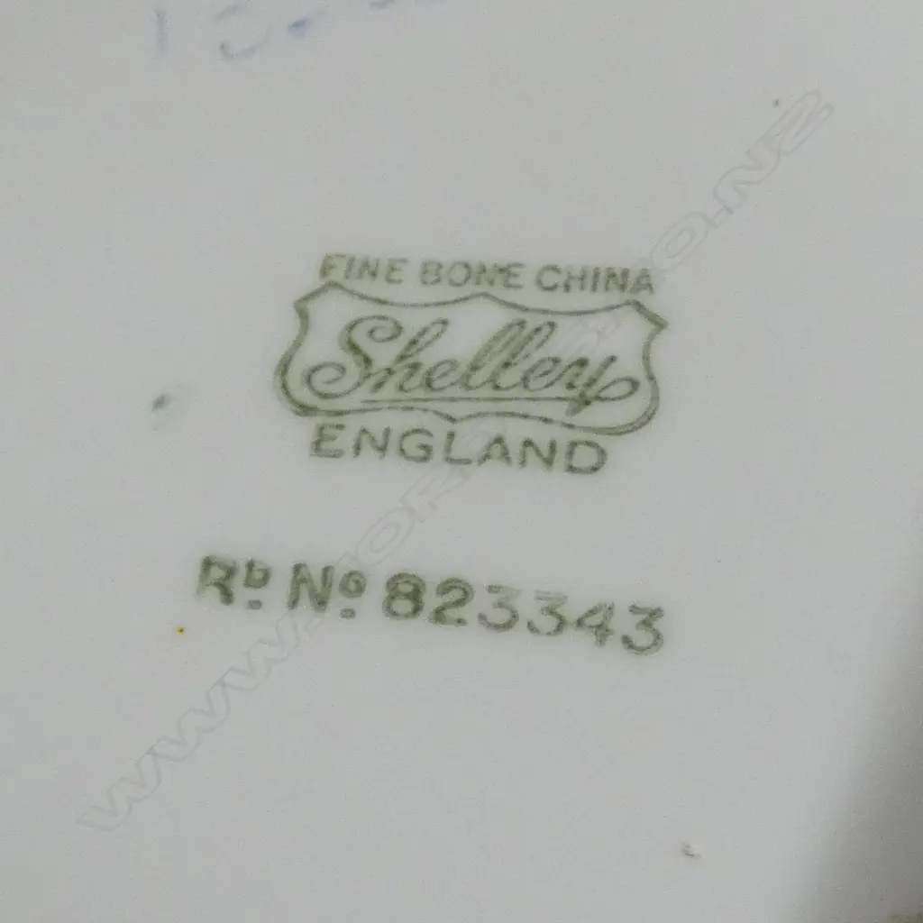 4 SHELLEY CHINA CSPS SUGAR BOWL & 2 DISHES AOF MIXED PATS Image 1++