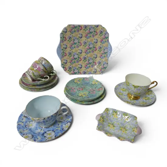 SMALL COLLECTION MIXED AOF SHELLEY CHINA