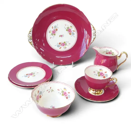 2 PART SHELLEY CHINA TEASETS