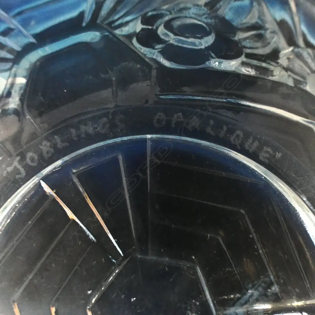 JOBLING OPALESCENT ART DECO BOWL SIGNED ‘JOBLING’S OPALIQUE’ RDNO., D.220MM Image 1++