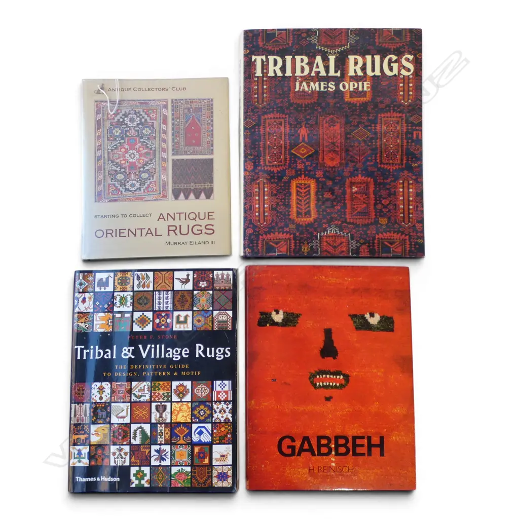 4 BOOKS ON RUGS Image 1++