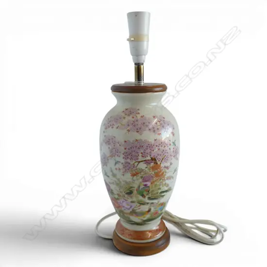 ORIENTAL LAMP BASE, H.340mm